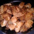 クックY8YO4E☆'s cooksnap of when they made ムネ肉と大根のめんつゆ焼き煮.