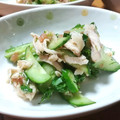 tamispada's cooksnap of when they made ささみと胡瓜の梅肉和え.