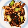 ももたももた's cooksnap of when they made いかのいかわた炒め.