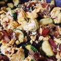 Love☆akiyuzu's cooksnap of when they made ズッキーニ・ベーコン・卵の炒め物.