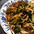 ハルモミ's cooksnap of when they made 豚肉と小松菜、もやしとしめじの中華風炒め.