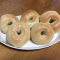 ゆなちゃんのばあば's cooksnap of when they made 絶対ふわもち♪ベーグル アレンジ自在！.
