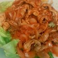 ですくとっぷ's cooksnap of when they made やわらか！ポークチャップ★ 豚こまで.