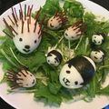 クックYJTSO6☆'s cooksnap of when they made うずらたまごパンダの作り方♪.