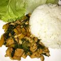 クック4Z6AJS☆'s cooksnap of when they made ガパオ（鶏肉のバジル炒め）.