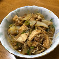 ちっちゃいにゃんこ's cooksnap of when they made ＊白菜とジャコと油揚げの煮物♪＊.