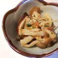 あしたのよもぎ's cooksnap of when they made きのこたっぷり梅と大葉のポン酢和え.