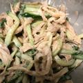 ネコナベ's cooksnap of when they made ツナ、切り干し大根、キュウリのサラダ.