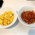 えりきち☻'s cooksnap of when they made 鶏そぼろ＆卵そぼろ❤.