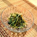 ｙｏｕ５'s cooksnap of when they made シャキシャキ♪水菜のごまあえ♪.