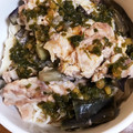 とちマメ's cooksnap of when they made 蒸し豚茄子の中華だれそうめん.