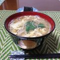 ダイナマイト漆黒's cooksnap of when they made ちょっとそうめん◎のお吸い物.