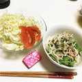 クックYO6ZXK☆'s cooksnap of when they made 時短簡単！大根と水菜と味付け鯖缶のサラダ.