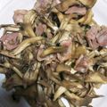 pucyipan's cooksnap of when they made 旨みベーコンで主役＊舞茸の簡単麺つゆ炒め.