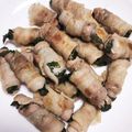 pucyipan's cooksnap of when they made 超簡単！豚バラ薄切り肉の青しそ巻き.