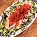 すももの枝's cooksnap of when they made トマトで爽やか☆ピリ辛ゆで豚.