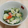 やっぺ841's cooksnap of when they made きゅうりとカニカマのマヨぽん和え.