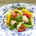 はらぺこしろうさぎ's cooksnap of when they made 彩り☆後がけアレンジ☆低糖質塩野菜炒め.