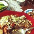 Jun369's cooksnap of when they made 夏っ！ナスとトマトのひき肉オイポン炒め.