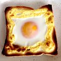 ダリアꕤ*.ﾟ's cooksnap of when they made 目玉焼きトースト　トースター.