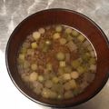 クックK7837Y☆'s cooksnap of when they made ミョウガの茎（ミョウガタケ)の味噌汁.
