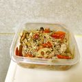 komutatata's cooksnap of when they made ★簡単♪豚肉と根菜きのこの旨辛炒め★.