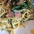 ☆nina's cooksnap of when they made 簡単！ちゃんぽん麺の和風マヨスパゲティ.