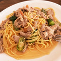 はぁか❅'s cooksnap of when they made 梅干しでさっぱり☆豚こまの和風パスタ.