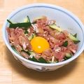 米ゆいﾁｬﾝ's cooksnap of when they made 超簡単！生ハムユッケ.