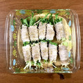 otomekosan's cooksnap of when they made レンジで簡単！えのきの肉巻き蒸し.