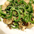 ねこ♪たま's cooksnap of when they made 冷凍豆腐とピーマンのオイスターソース炒め.