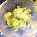 ほもさぴくろまによん's cooksnap of when they made 白ゴーヤとキュウリの酢の物.