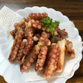 kitty・yumi's cooksnap of when they made うんまい♡タコの唐揚げ.