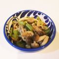 ふ～ご's cooksnap of when they made 大根の葉としめじのポン酢炒め.