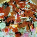 ちびほのママ's cooksnap of when they made 花ちらし寿司♪.