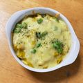 花涼海春♥'s cooksnap of when they made かぼちゃマカロニグラタン♡牛乳で.