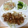 わが家の料理長's cooksnap of when they made 息子弁当♪照りウマ！鶏のみそ照り焼き弁当.