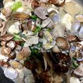 hapihapish's cooksnap of when they made あさりと豆腐のボリューム酒蒸し.