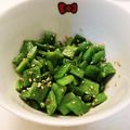 クックE662AA☆'s cooksnap of when they made モロッコいんげんの中華炒め.