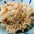 けんけん1016's cooksnap of when they made 味付け不要！ツナ缶となめ茸の炊き込みご飯.