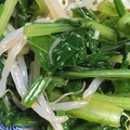 ちゃぎー's cooksnap of when they made ☆簡単☆ほうれん草ともやしのナムル.