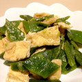 クックQPU4ZJ☆'s cooksnap of when they made 平さやいんげんと油揚げの煮物.