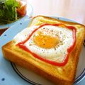 runa10's cooksnap of when they made 卵がとろ～りな超簡単朝食パン.
