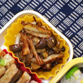 nosso's cooksnap of when they made 大根の皮としめじの金平.