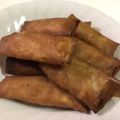 papikun's cooksnap of when they made 簡単巻くだけ！豚肉とキャベツの春巻き.
