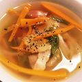 kmcats's cooksnap of when they made 簡単シンプル、レタススープ(コンソメ味).