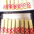 ちゃーLove's cooksnap of when they made 本命彼に♡二層スティックチーズケーキ♡.