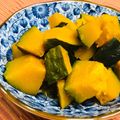 島子☆'s cooksnap of when they made 簡単☆レンジでかぼちゃの煮物.