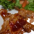 およ☆'s cooksnap of when they made 簡単美味しい♡ポークチャップ.