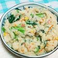 まぶたん's cooksnap of when they made おから☆小松菜入り♪.